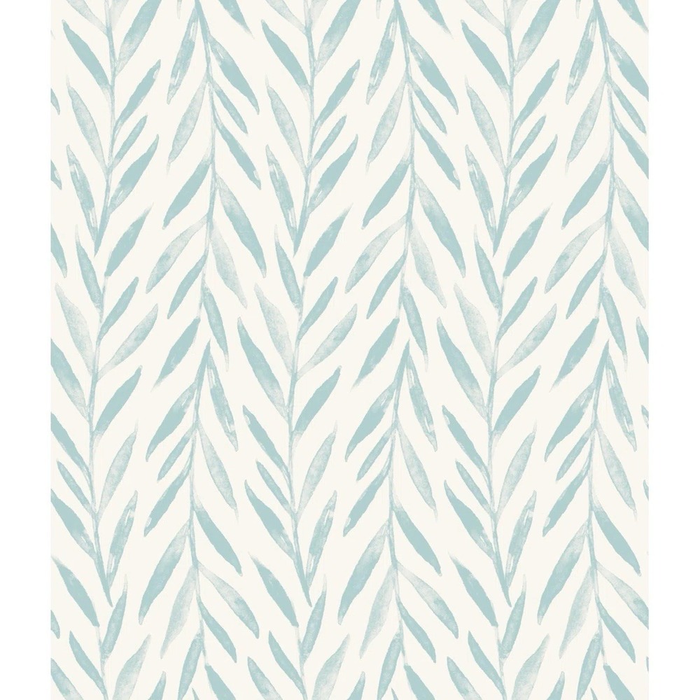 Magnolia Home Joanna Gaines Willow Peel & Stick Wallpaper PSW1019RL Sage Gray